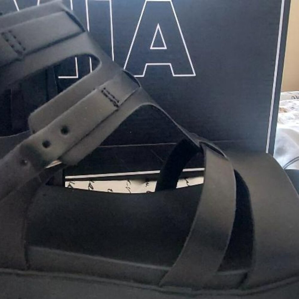 Mia Black Sandals. Brand New.